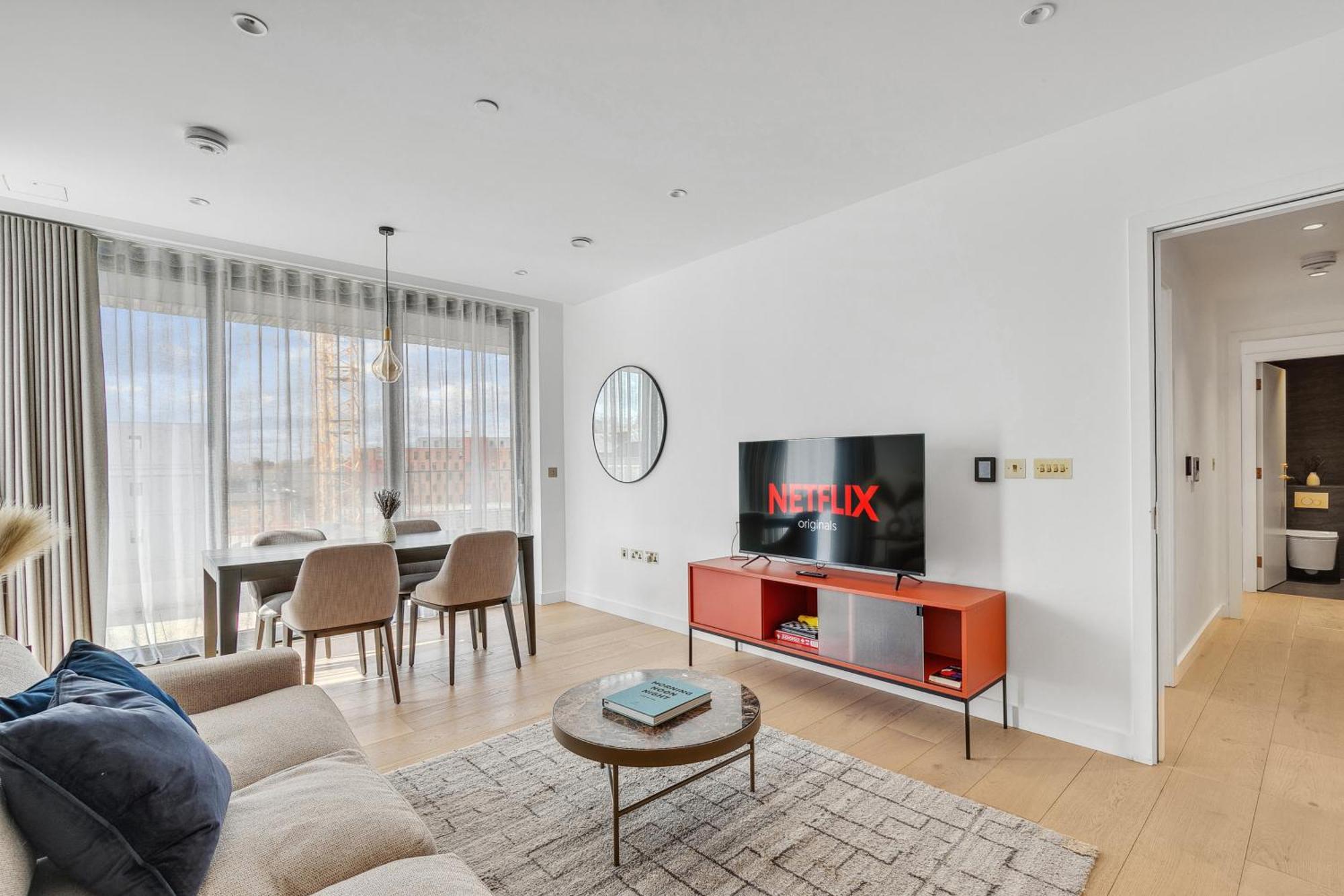 Modern King'S Cross Apartments London Rom bilde