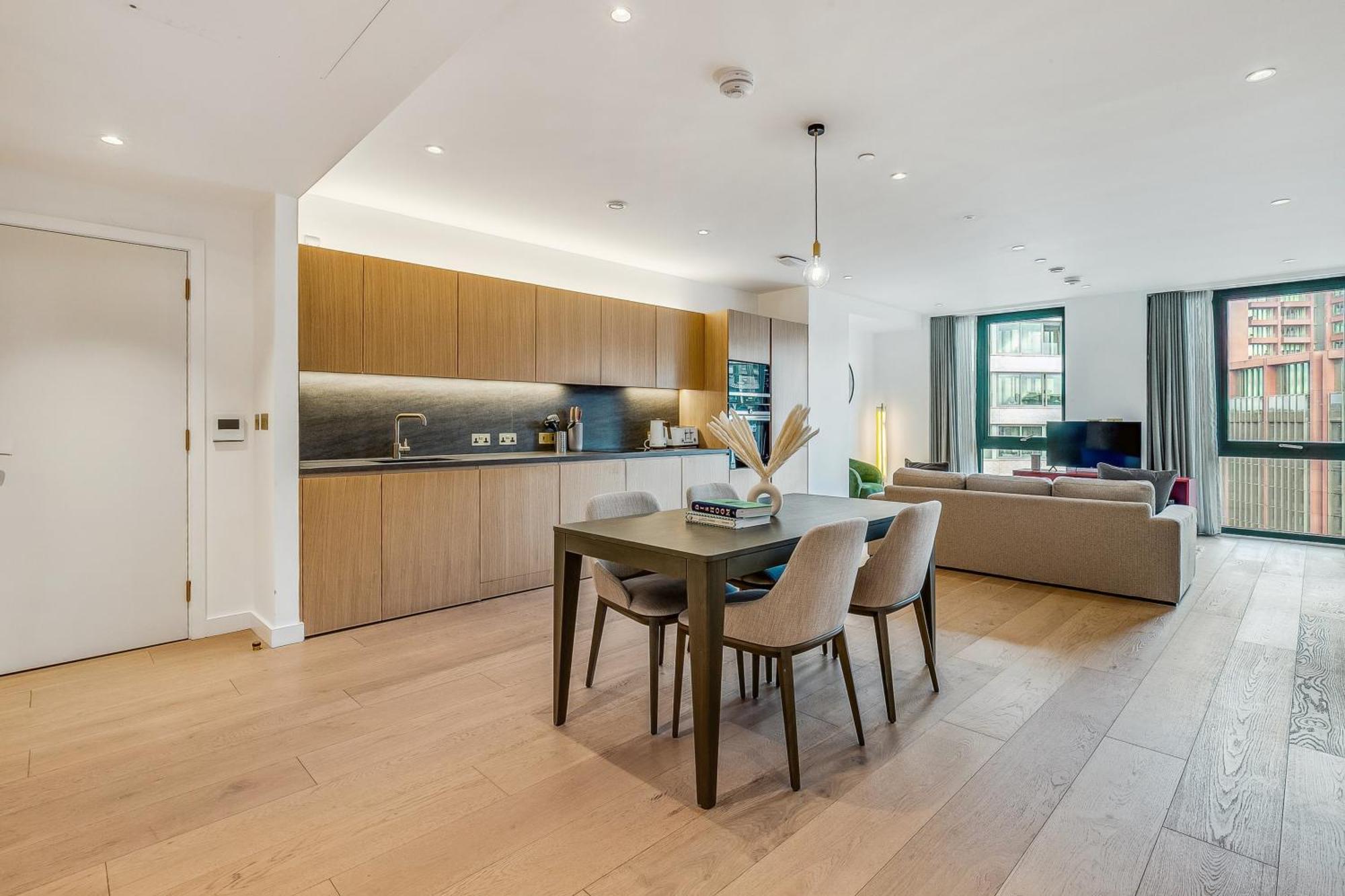 Modern King'S Cross Apartments London Rom bilde