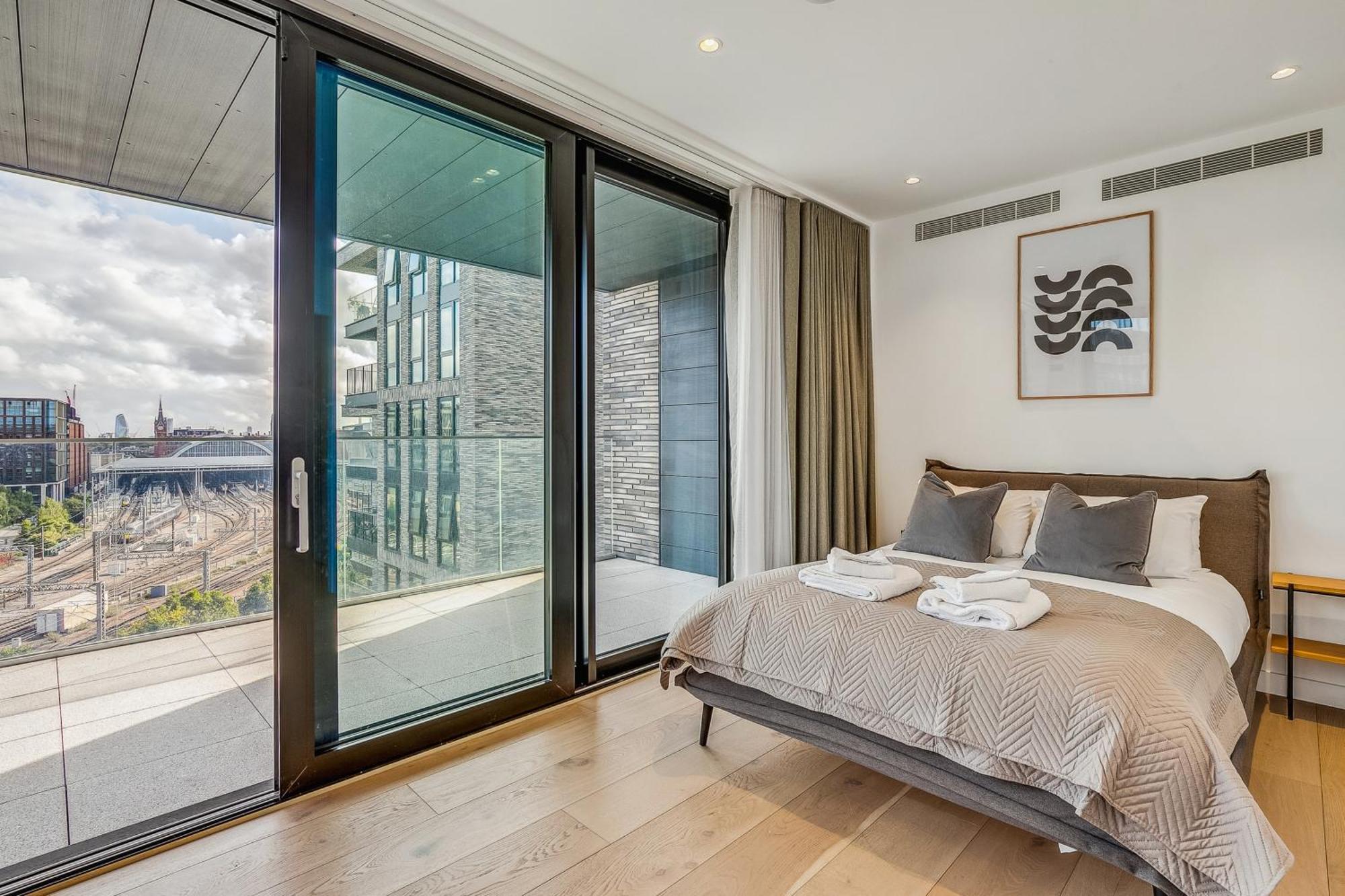 Modern King'S Cross Apartments London Rom bilde