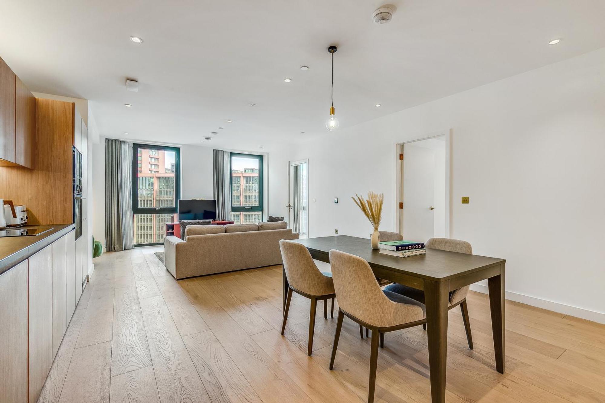 Modern King'S Cross Apartments London Rom bilde