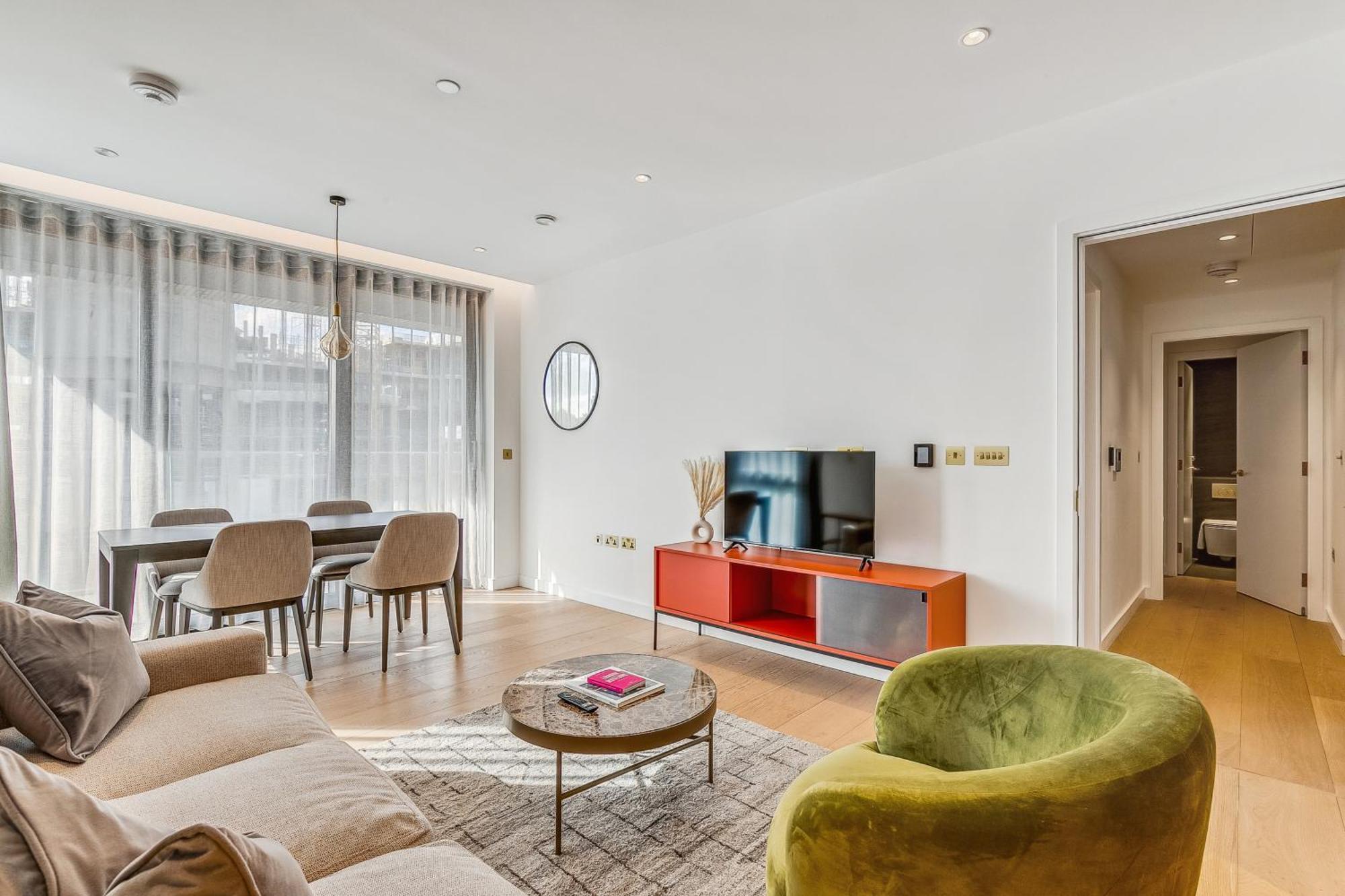 Modern King'S Cross Apartments London Rom bilde