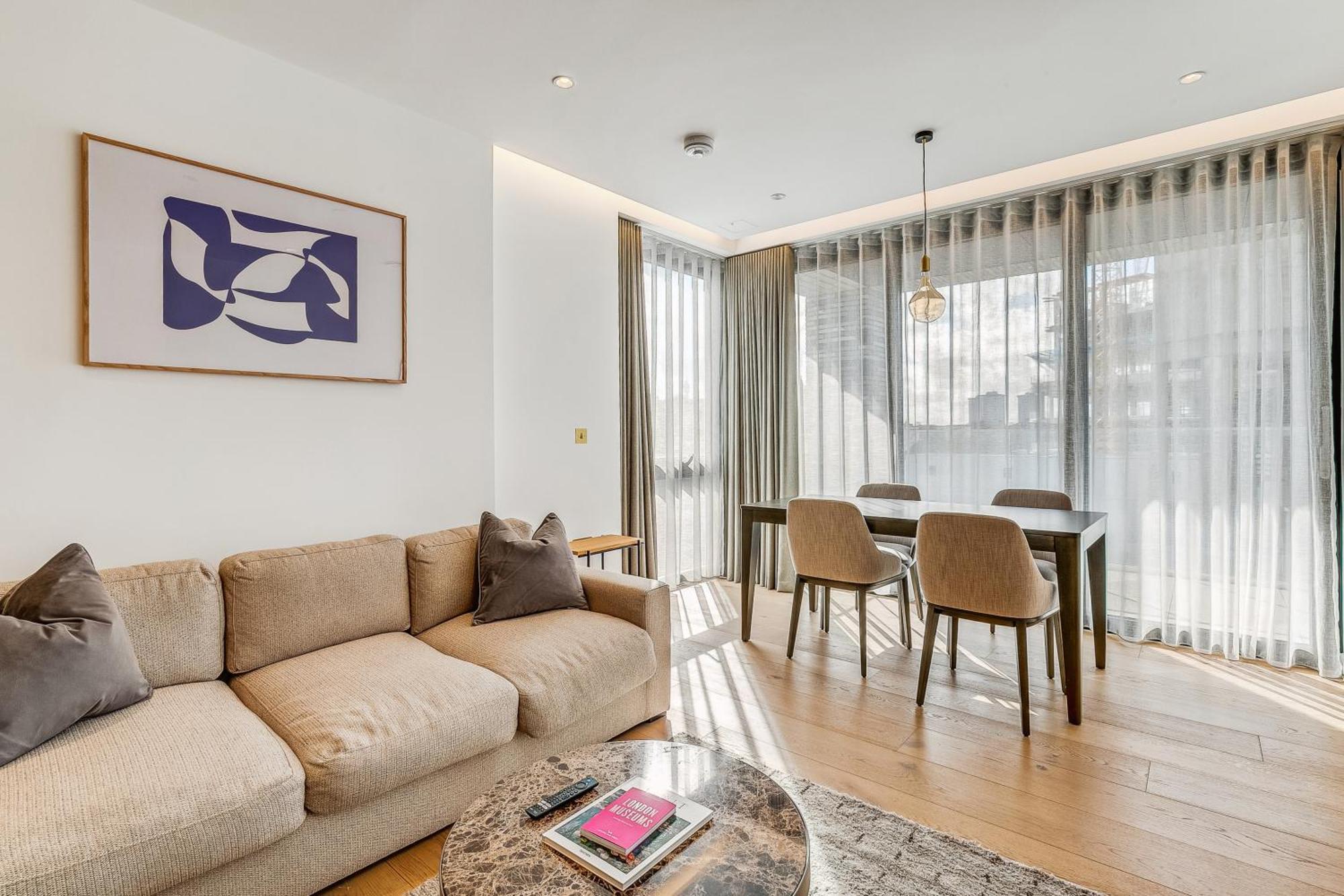 Modern King'S Cross Apartments London Rom bilde