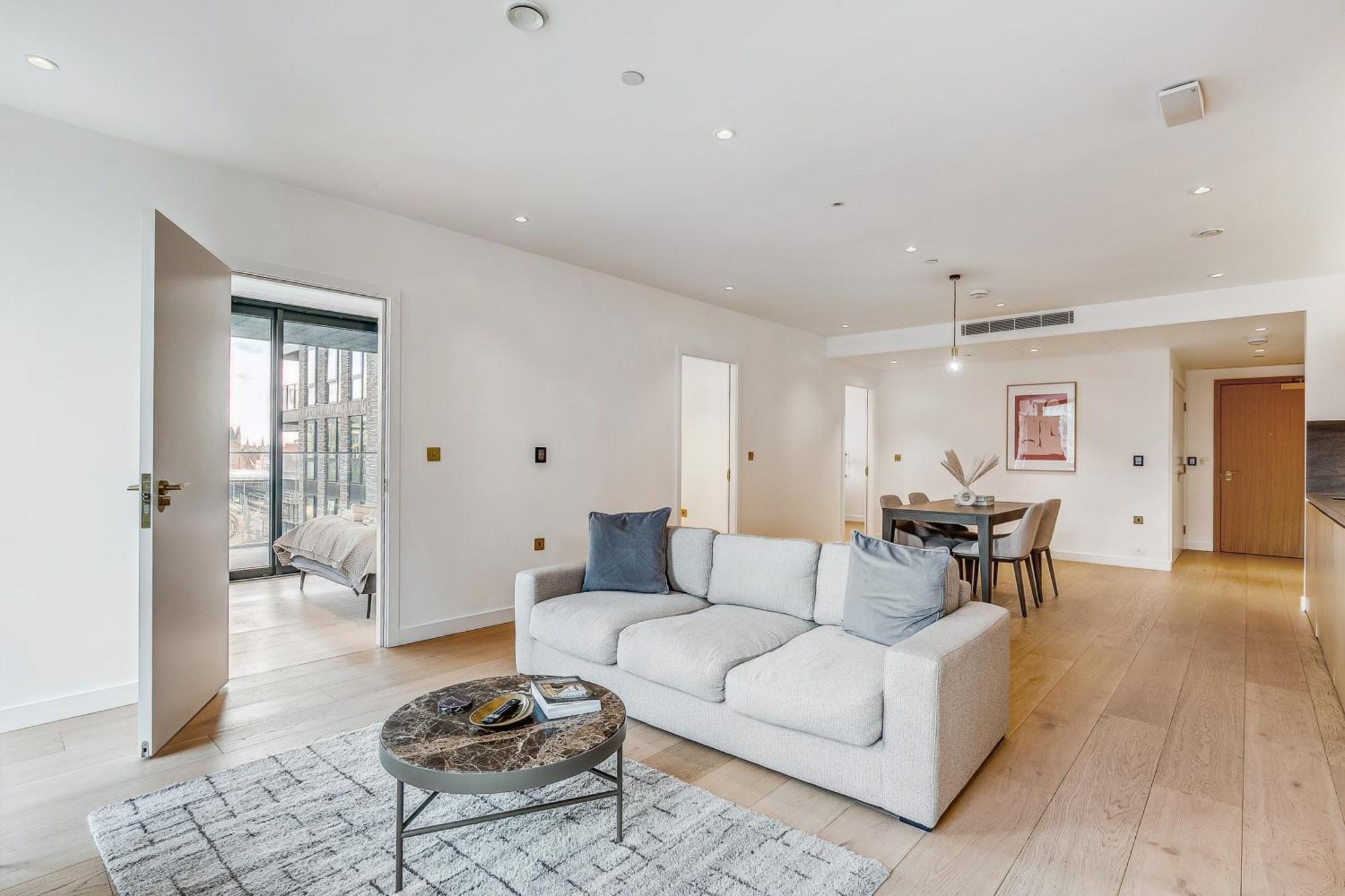 Modern King'S Cross Apartments London Rom bilde