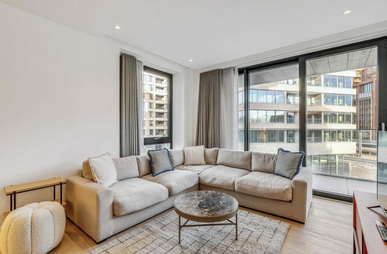 Modern King'S Cross Apartments London Rom bilde