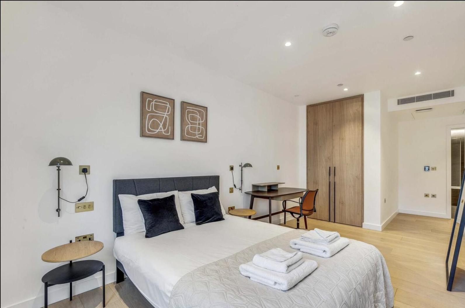 Modern King'S Cross Apartments London Rom bilde